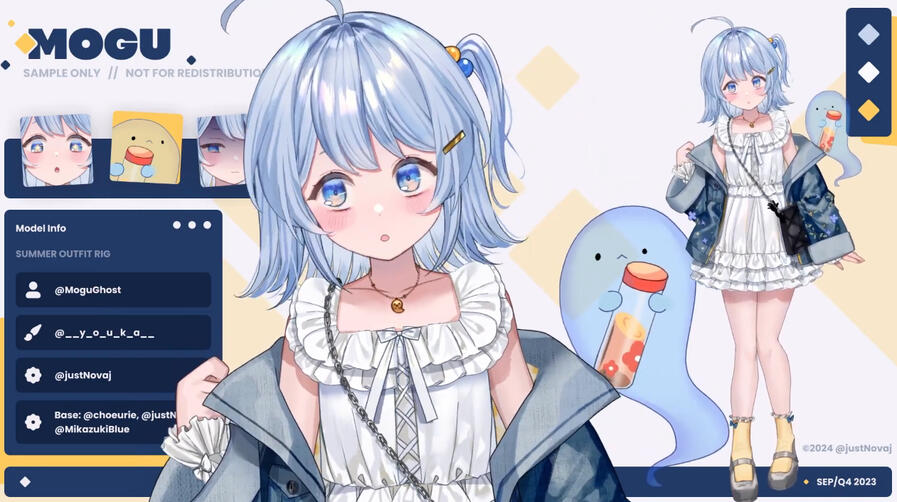 @mogughost ✦ summer outfit rig (w/ Novaj)