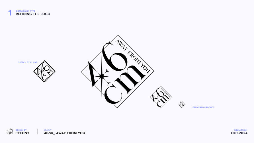@46cm_ ✦ logo rework (w/ pyeony)